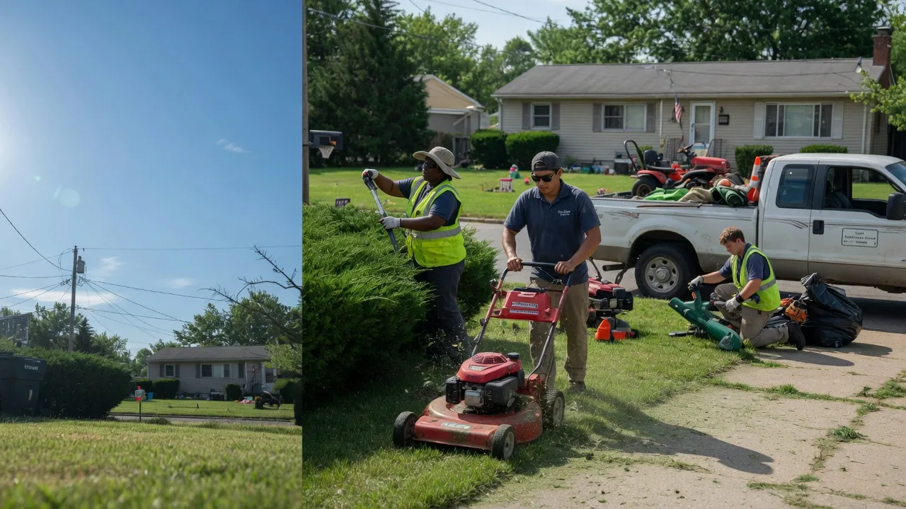 Lawn Care in Sandoval, IL near me